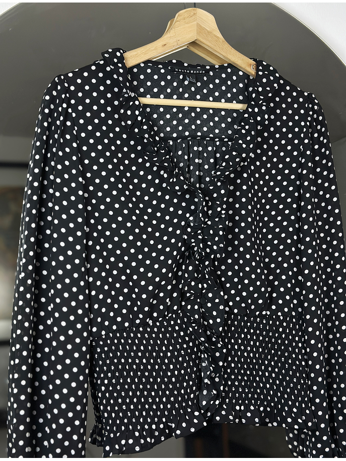 Top polka dots vuelos 2