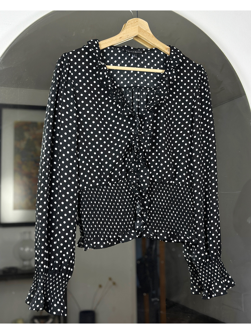 Top polka dots vuelos 1