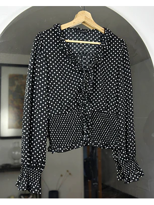 Top polka dots vuelos