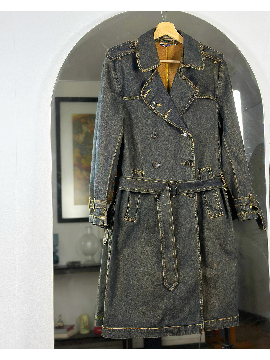 Trench de mezclilla  5
