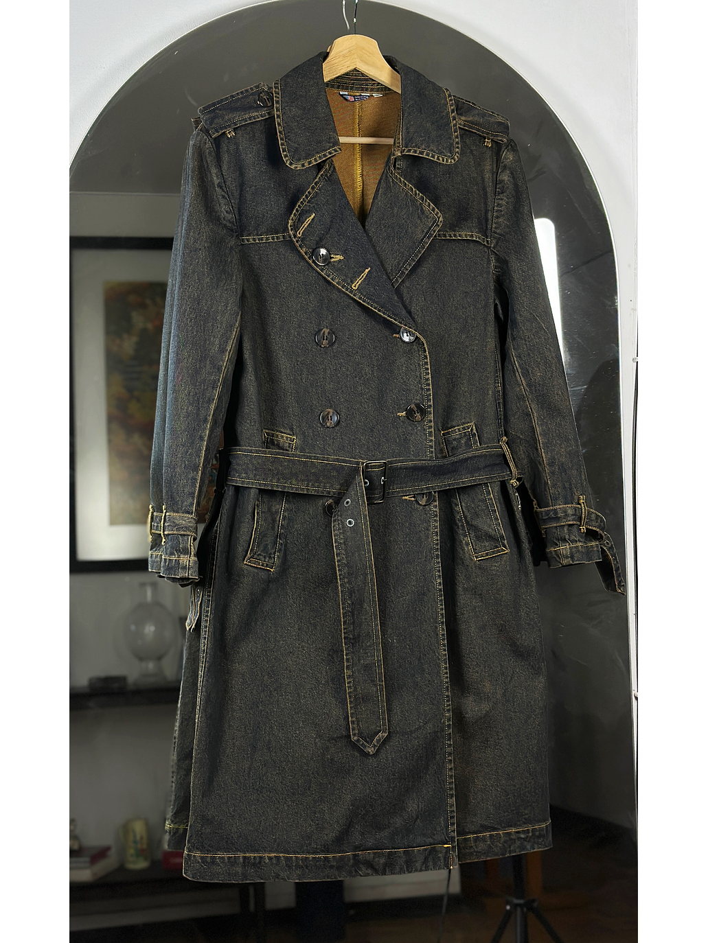 Trench de mezclilla  1