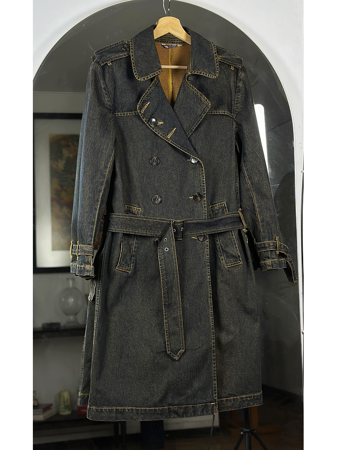 Trench de mezclilla  1