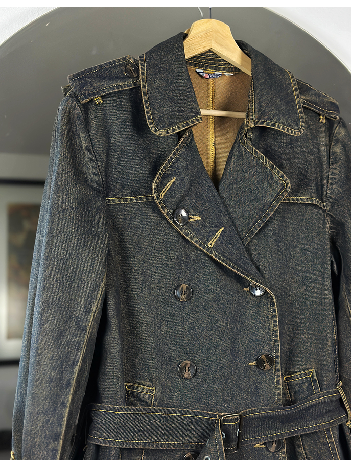 Trench de mezclilla  4