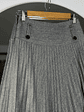 Falda gris plisada - Miniatura 4