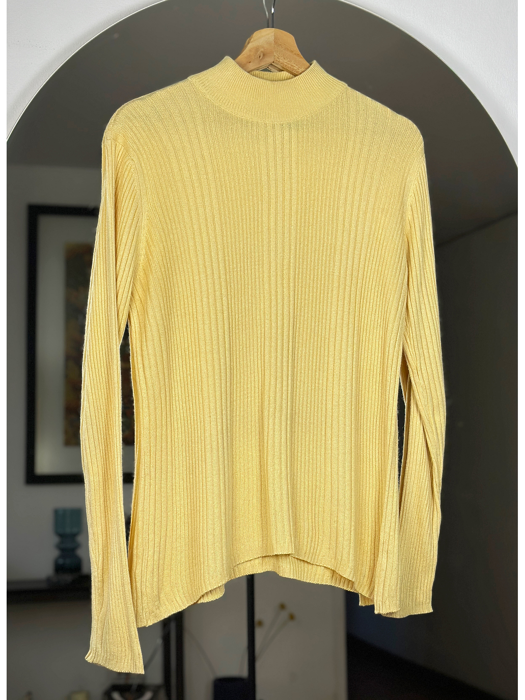 Suéter amarillo seda 1