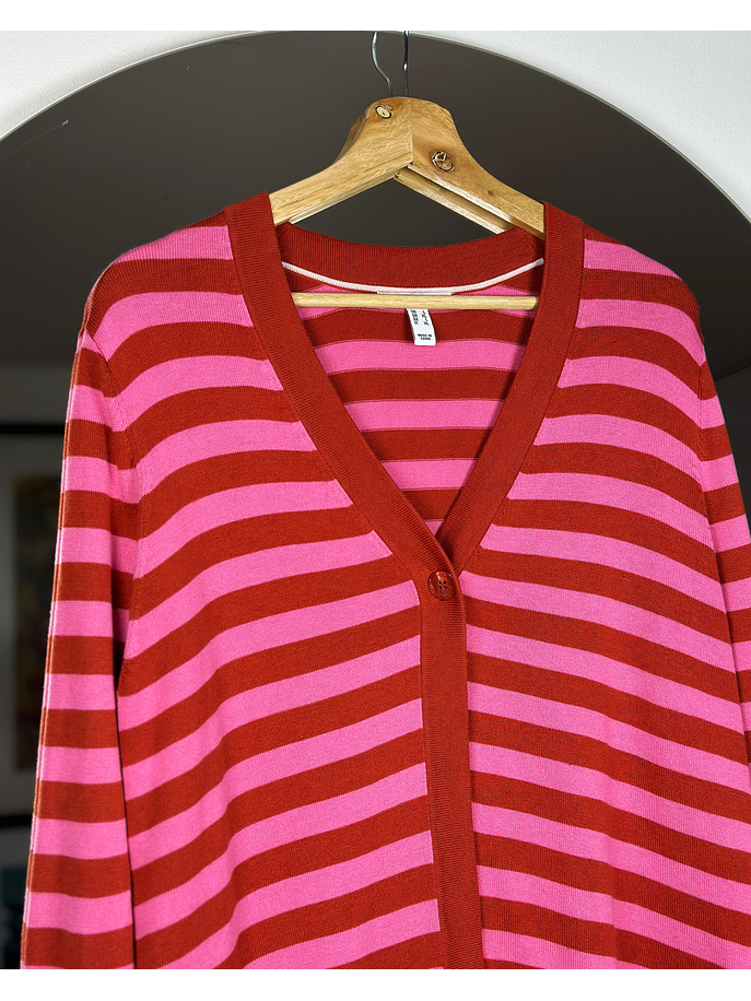 Cardigan rayado 4