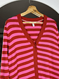 Cardigan rayado - Miniatura 4