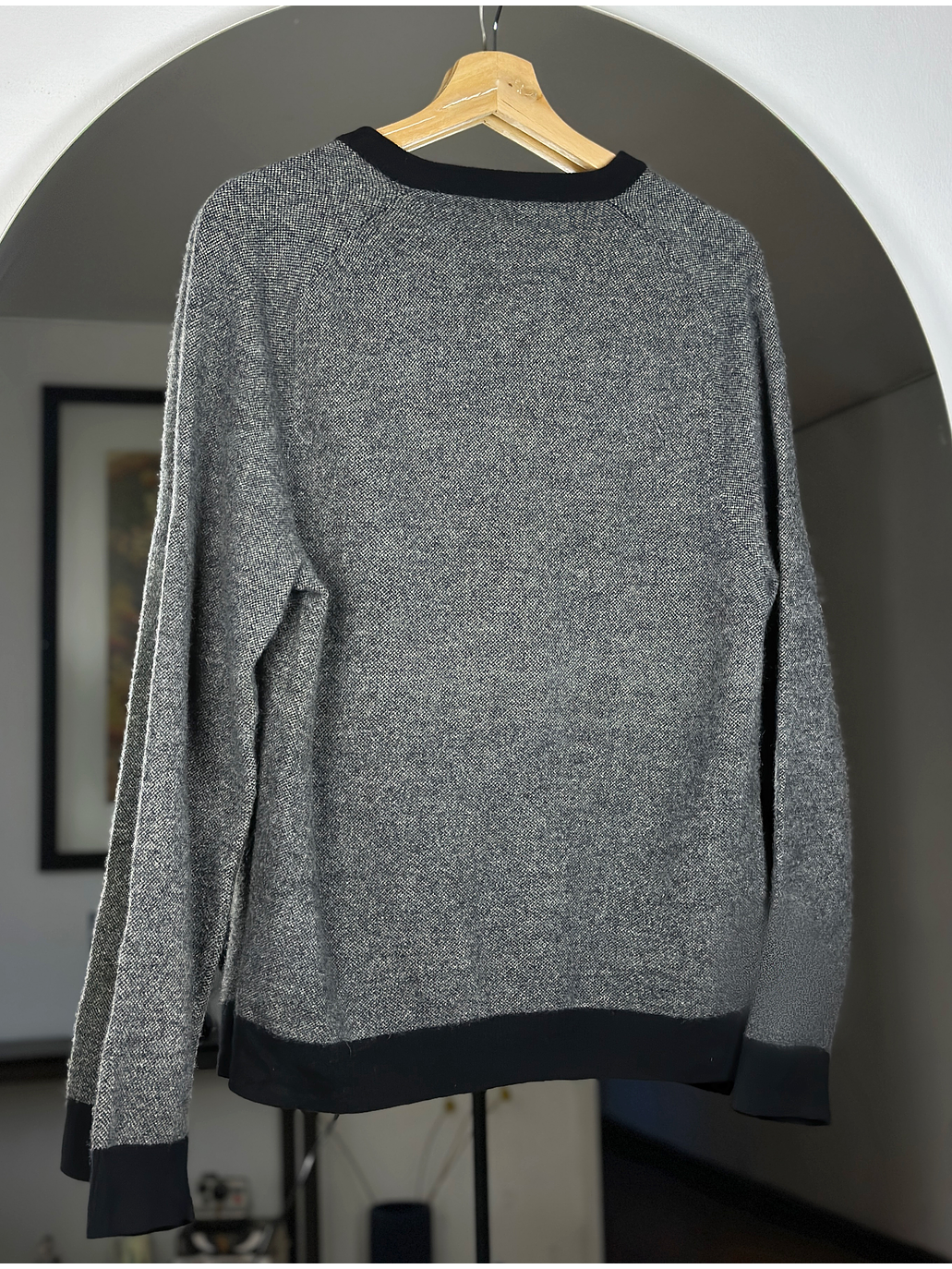 Sueter gris jaspeado 3