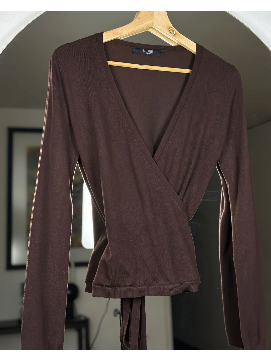 Top de punto café  2