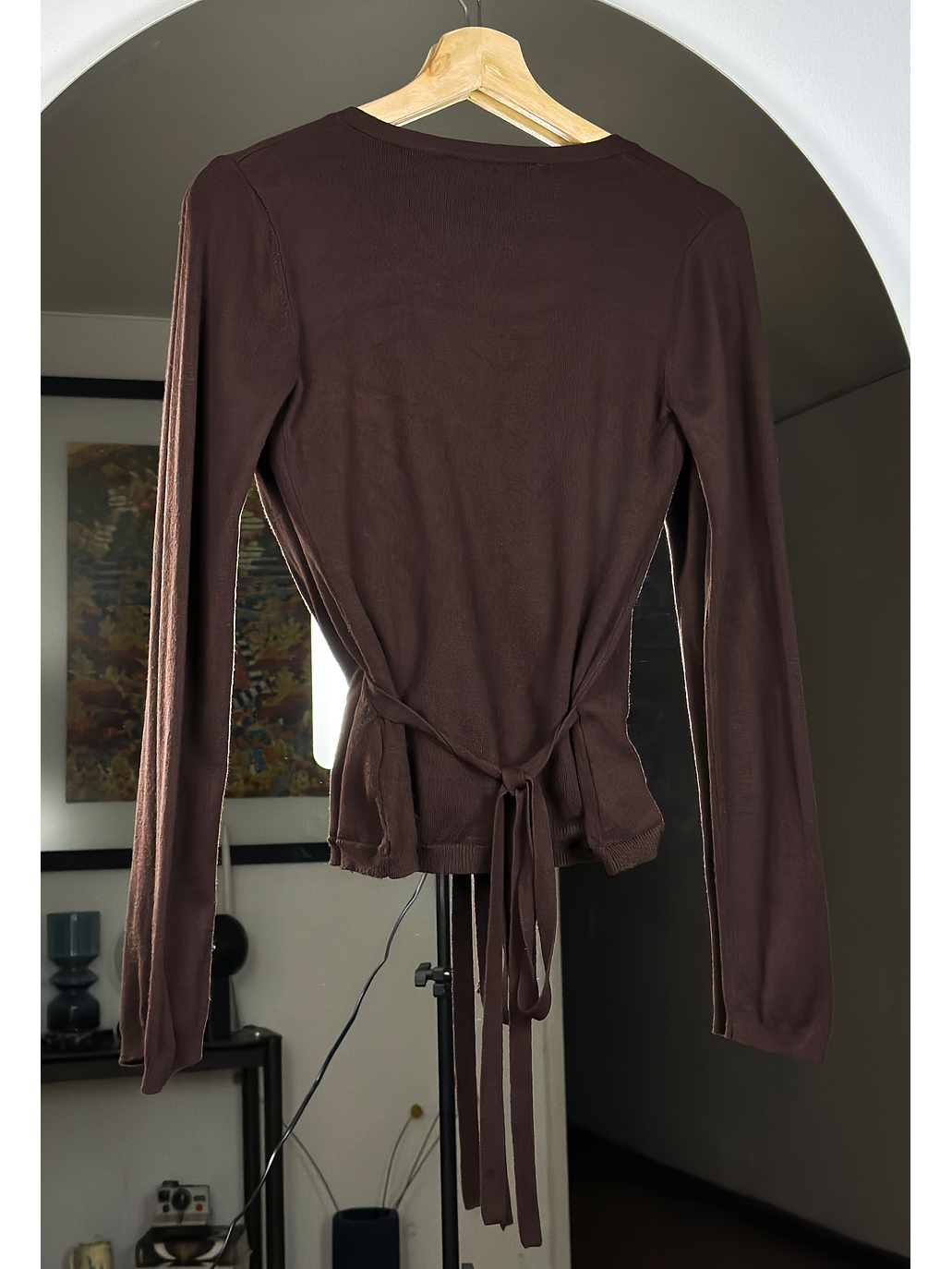 Top de punto café  3