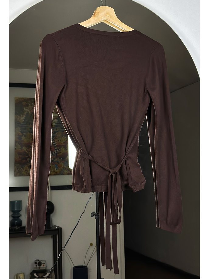 Top de punto café  3