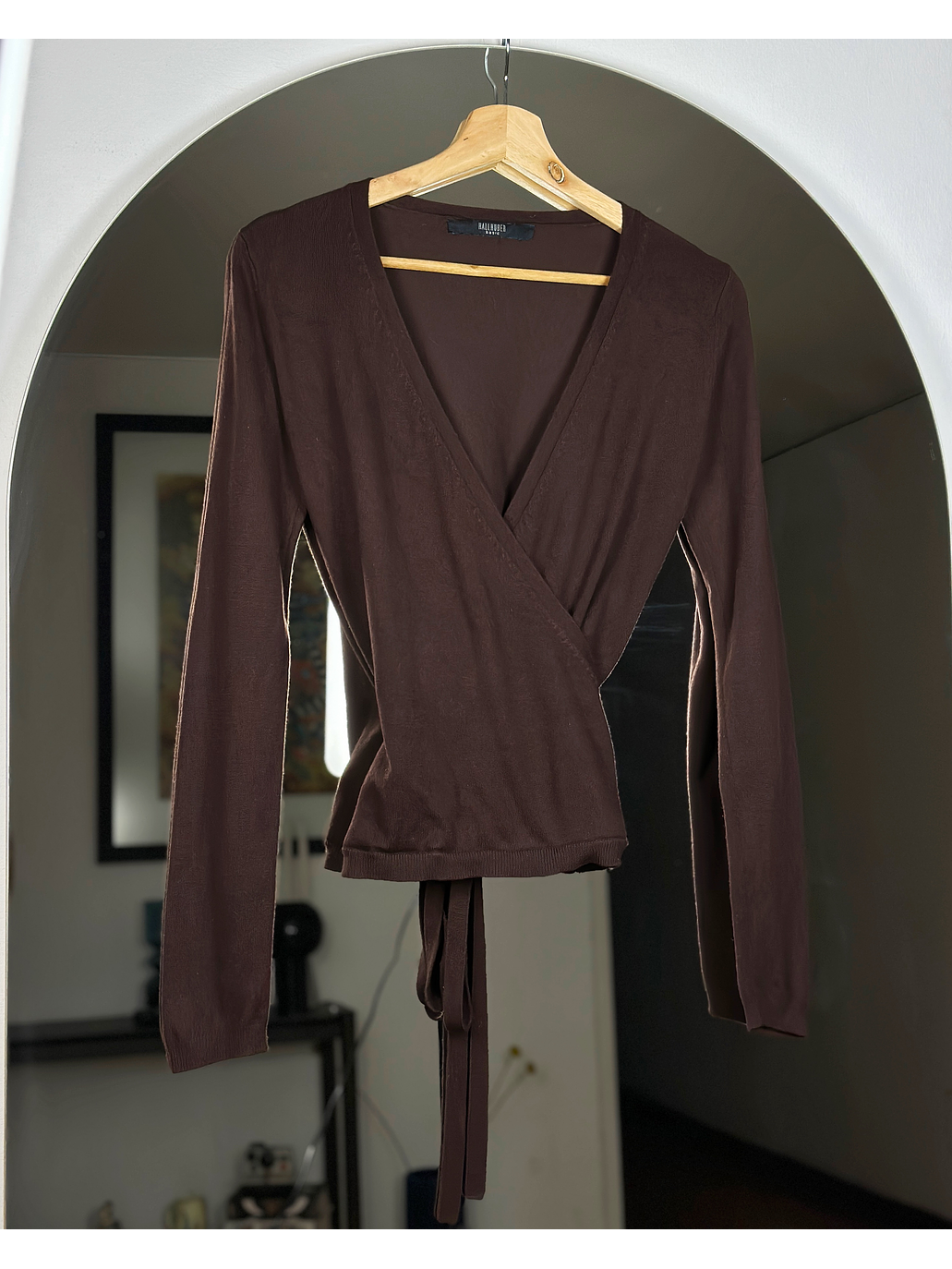 Top de punto café  1