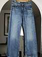 Jeans azul lavado recto - Miniatura 1