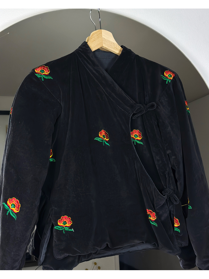 Chaqueta terciopelo negra 2