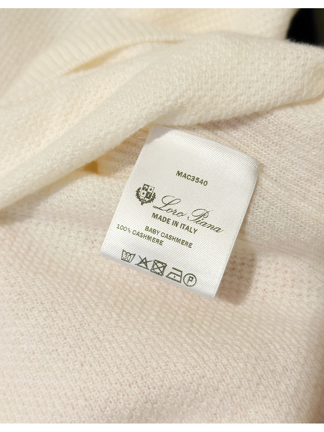 Chaleco cachemira crema 6