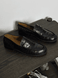 Mocasín negro cuero - Miniatura 3