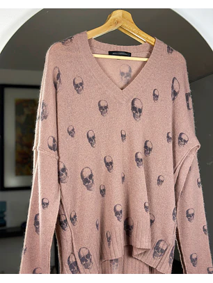 Chaleco palo rosa cachemira