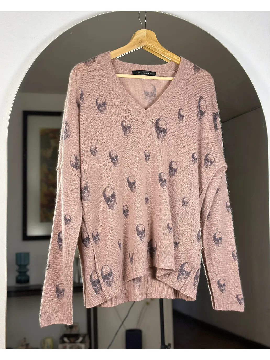 Chaleco palo rosa cachemira 1