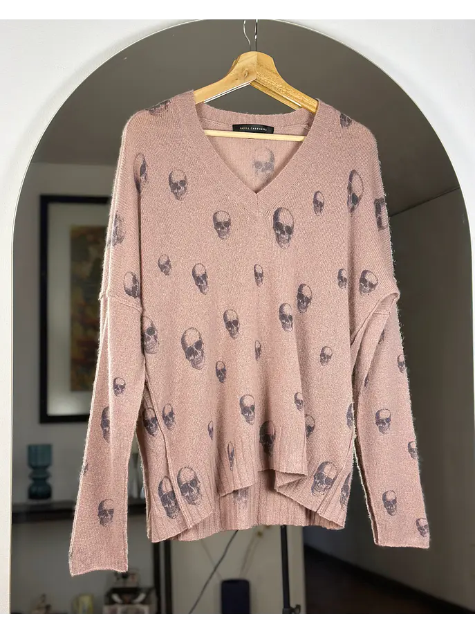 Chaleco palo rosa cachemira 1