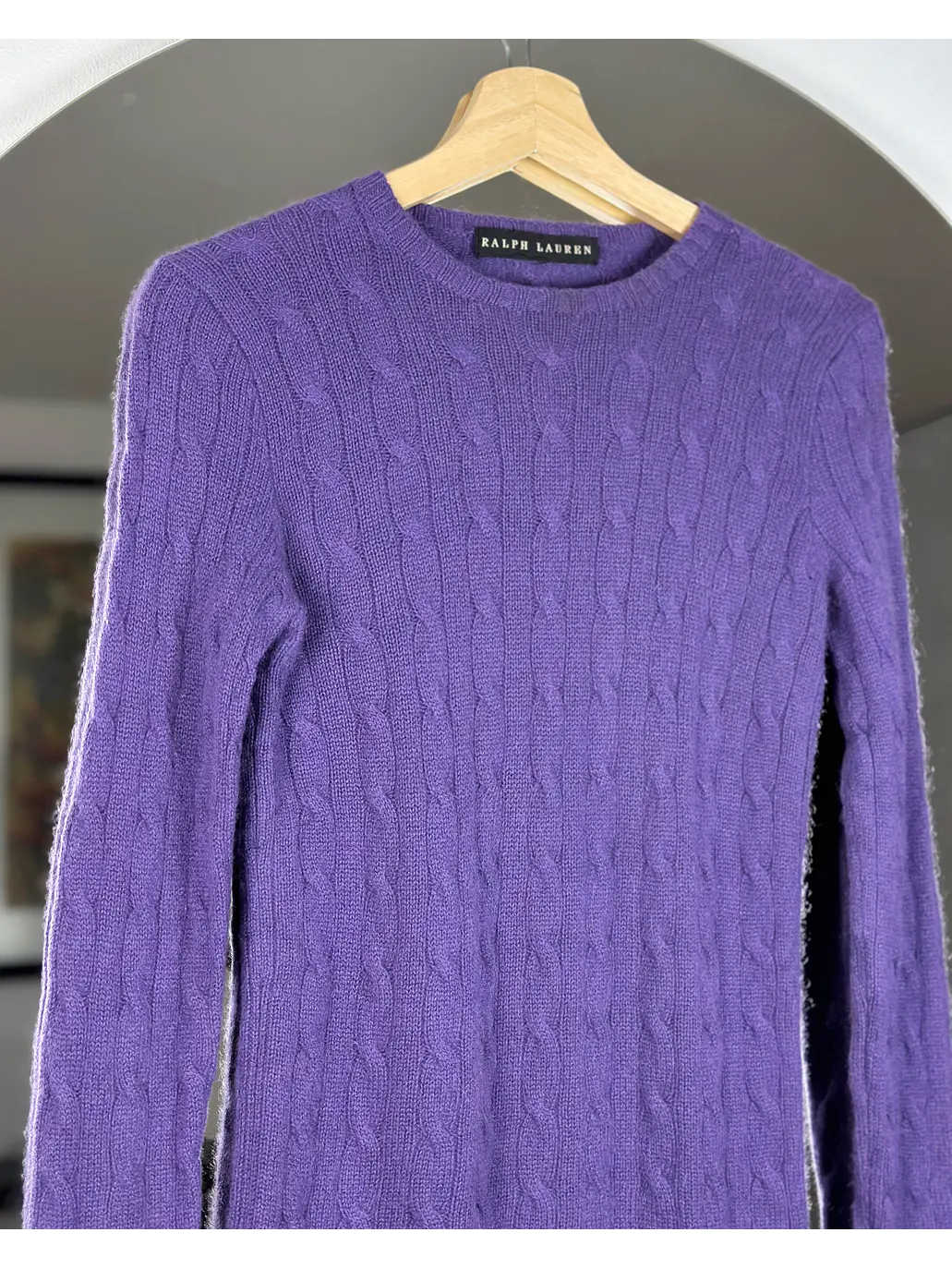 Chaleco morado cachemira 3