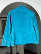 Chaqueta de gamuza turquesa - Miniatura 4