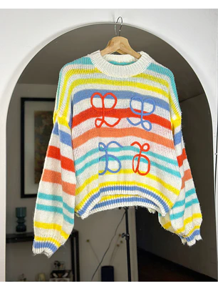 Chaleco rayado colores