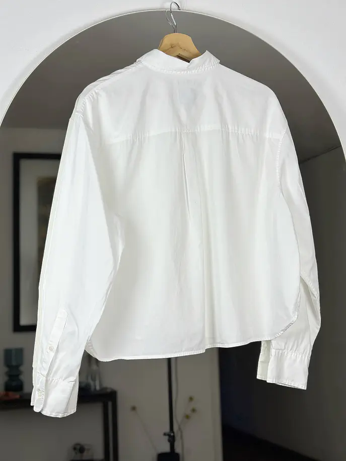 Camisa blanca oversize 3