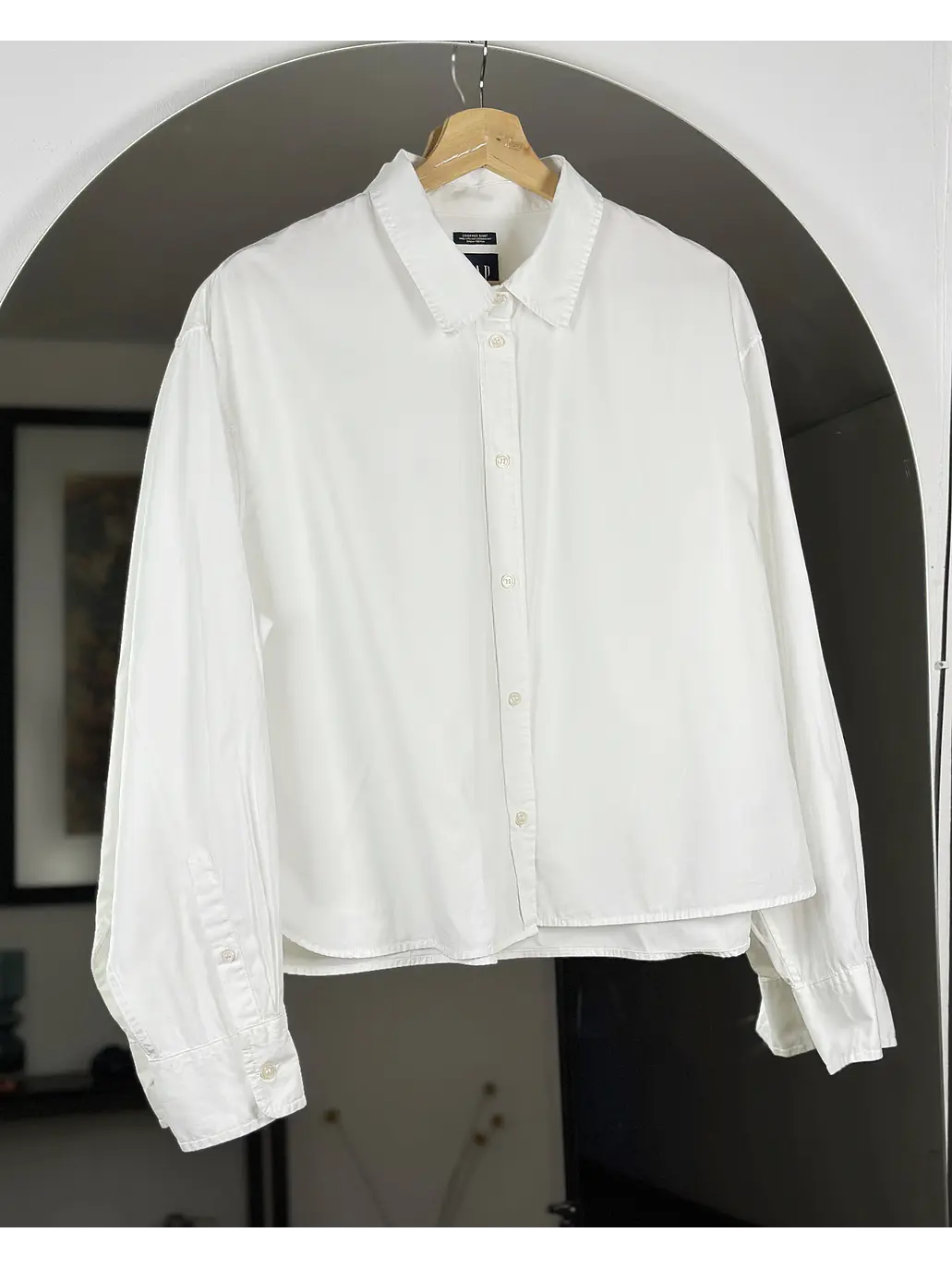 Camisa blanca oversize 1