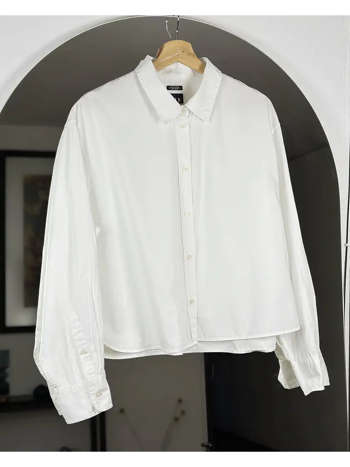 Camisa blanca oversize 1