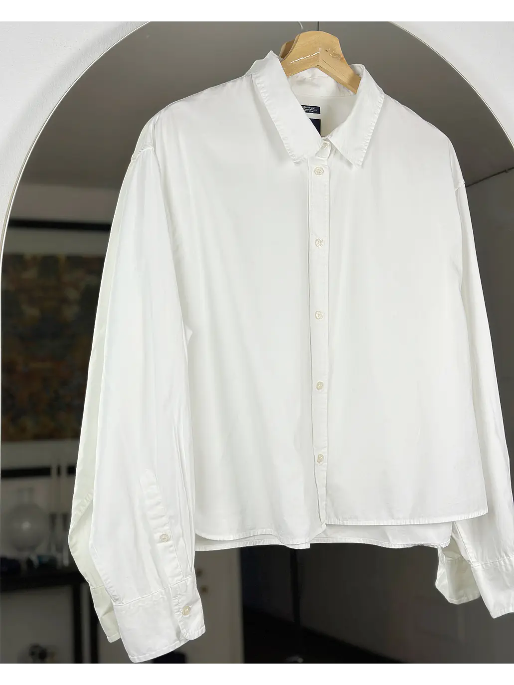 Camisa blanca oversize 2