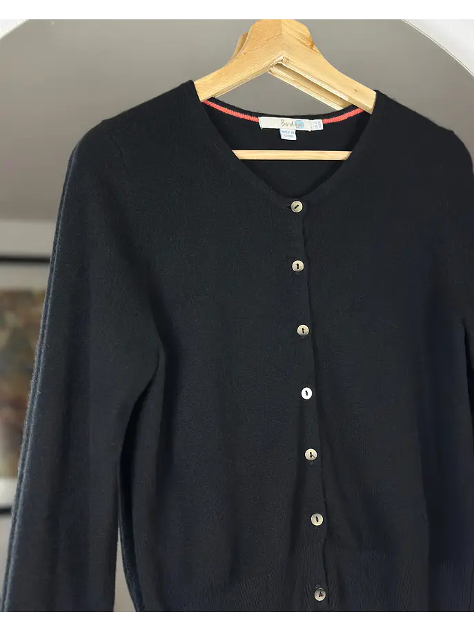 Cardigan negro cachemir 2