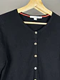 Cardigan negro cachemir - Miniatura 5