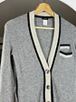Cardigan gris melange - Miniatura 2