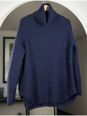 Suéter azul marino