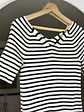 Polera de punto rayada - Miniatura 2