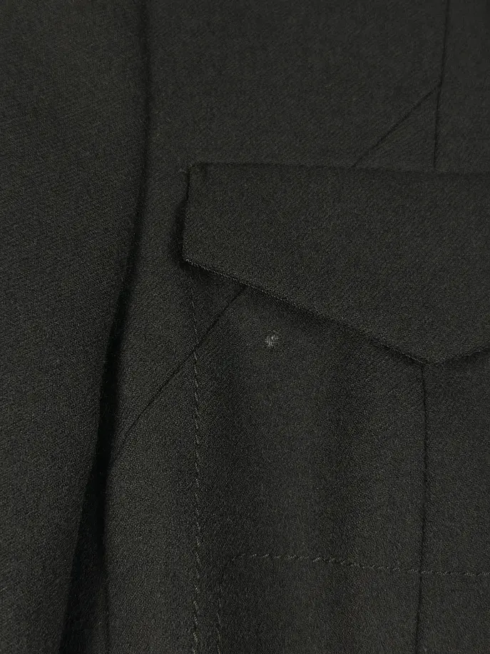 Blazer de lana estilo militar 6