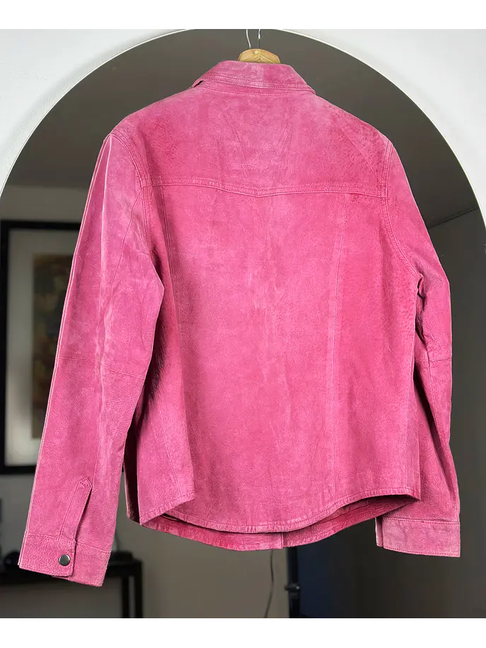 Sobrecamisa gamuza fucsia 6