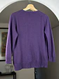 Cardigan cachemira morado - Miniatura 3