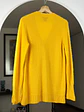 Cardigan cachemira amarillo - Miniatura 3