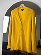Cardigan cachemira amarillo - Miniatura 1