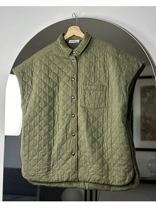 Chaqueta algodon sin mangas 