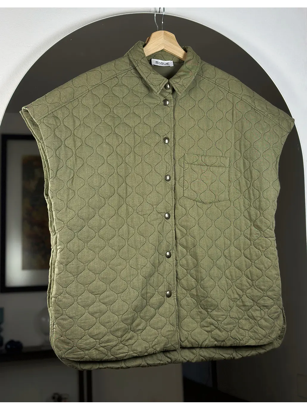 Chaqueta algodon sin mangas  3