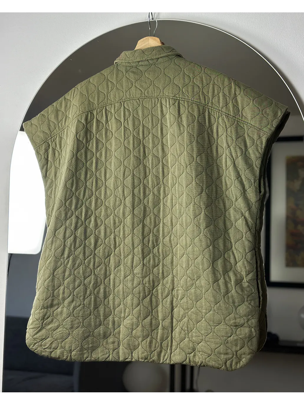 Chaqueta algodon sin mangas  4