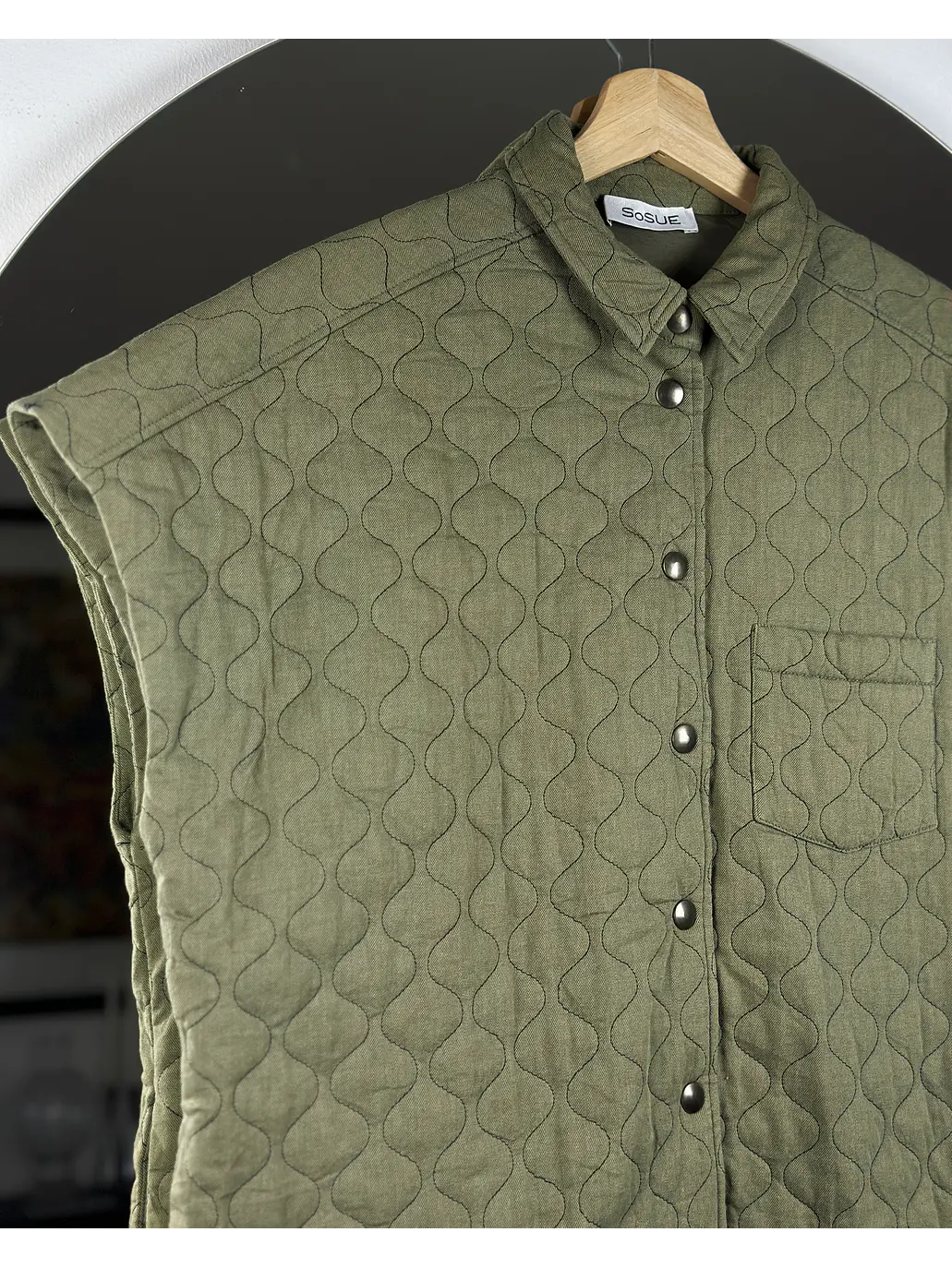 Chaqueta algodon sin mangas  2