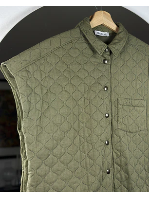 Chaqueta algodon sin mangas 