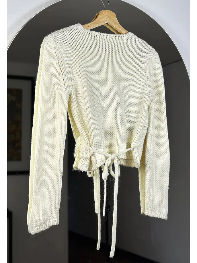 Chaleco blanco cruzado 4