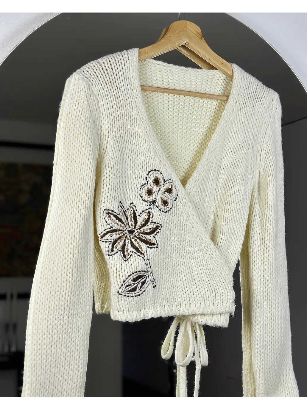 Chaleco blanco cruzado 2