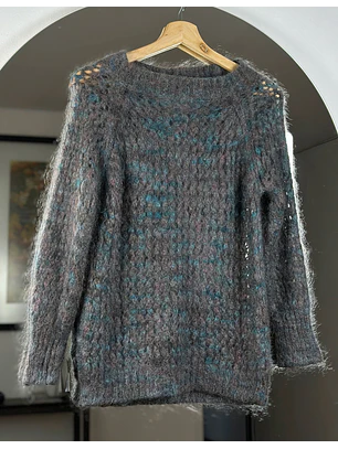 Chaleco jaspeado mohair