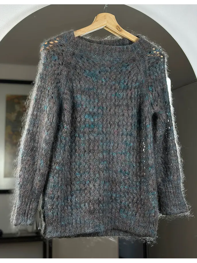 Chaleco jaspeado mohair 1