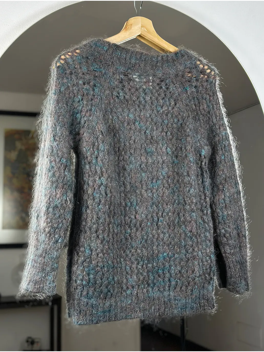 Chaleco jaspeado mohair 3